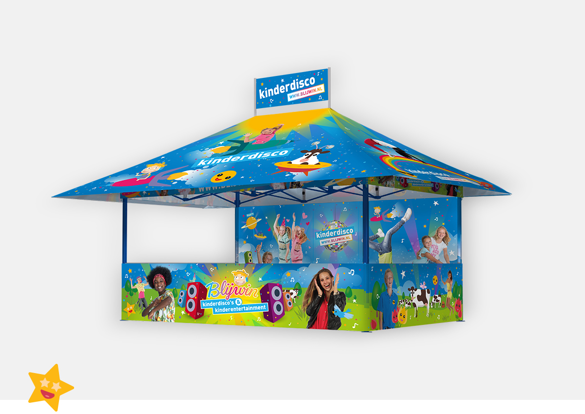 Ontwerp voor de tent - madebyQ.nl